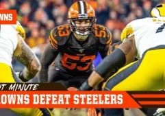 Browns defeat Steelers | Browns Hot Minute