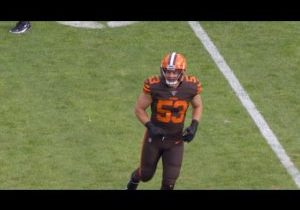 Cleveland Browns' Linebacker Joe Schobert Mic’d Up | Fifth Third Bank | Week 9